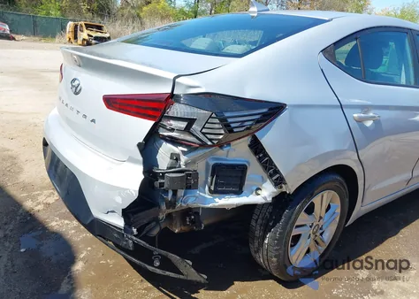 2020 Hyundai Elantra Value Edition из США, поврежденный, VIN 5NPD84LF1LH499853